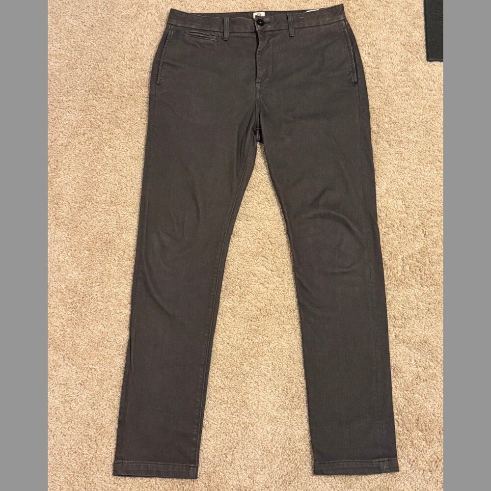 Hiroshi Kato The Axe Slim Denit Chino - Gray Brown 32x32